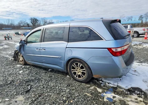 2012 Honda Odyssey Exl z USA, uszkodzony, nr VIN 5FNRL5H60CB060015